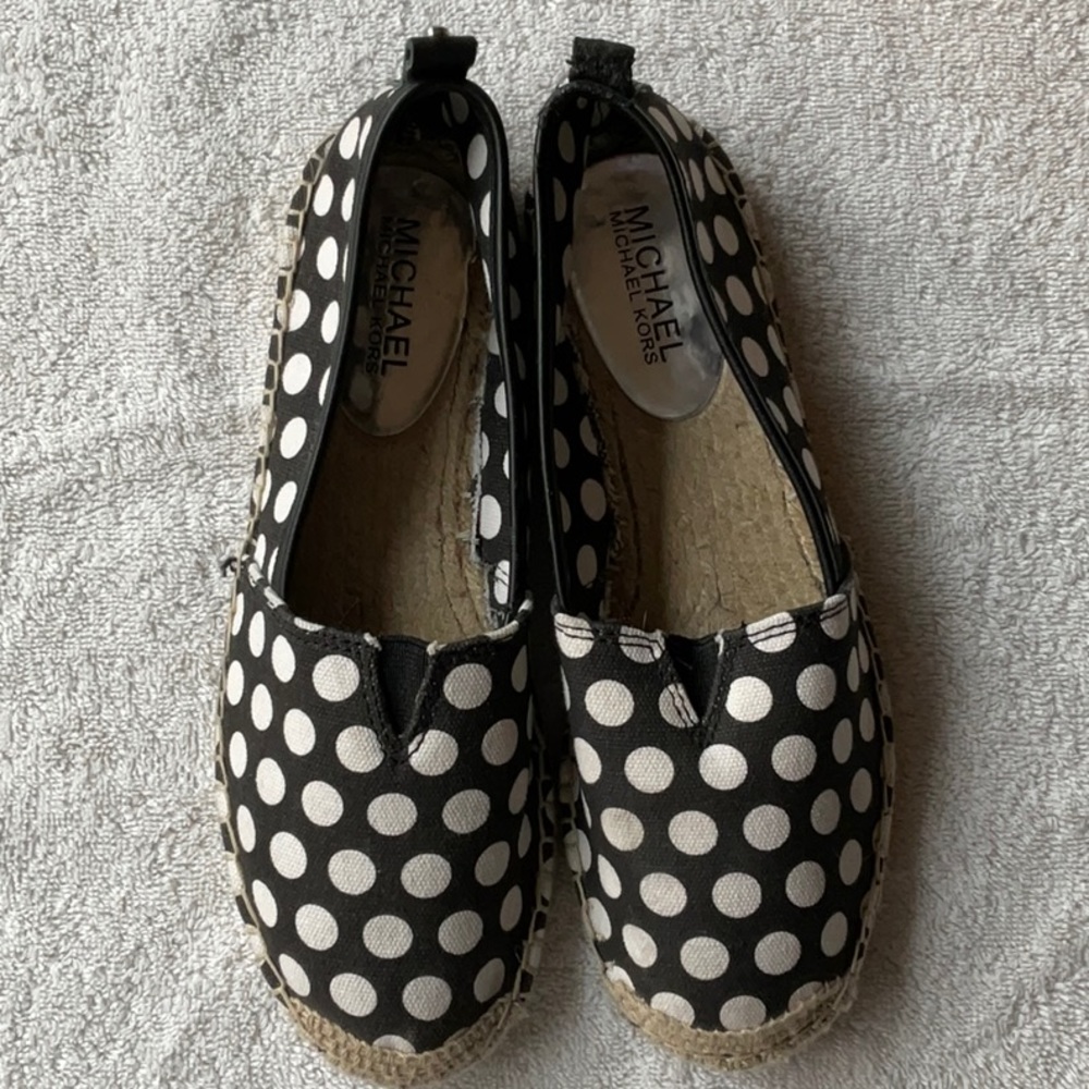 ⚪️⚫️ MICHAEL KORS ESPADRILLES SHOES ⚫️⚪️ - Picture 7 of 16